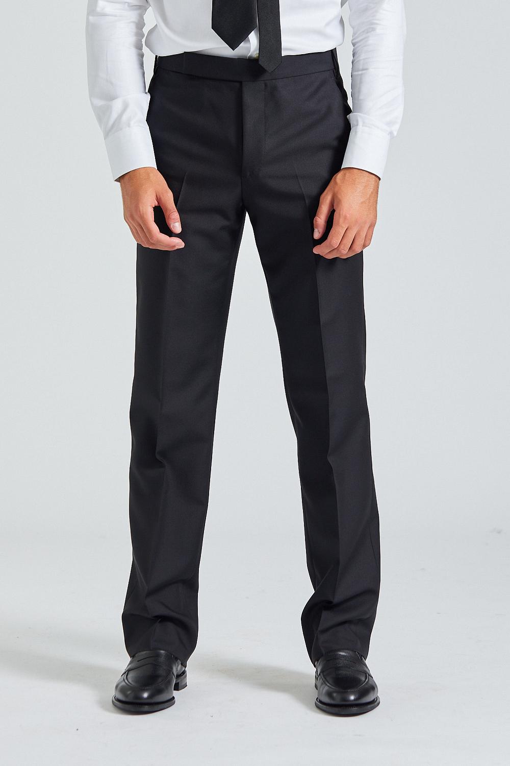 Palu Attitude Trouser Black | LARDINI | Herre | Retro Palu Attitude Trouser Black | LARDINI | Herre | Retro